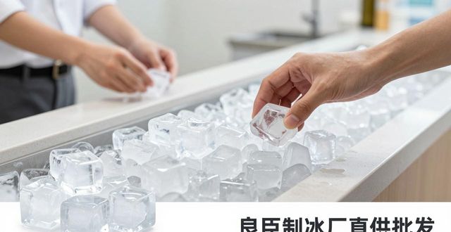 荆州食用冰销售 良臣制冰厂直供批发