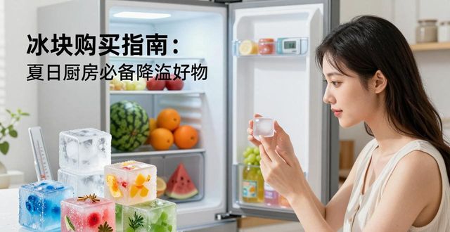 荆州冰块购买指南：夏日厨房必备降温好物